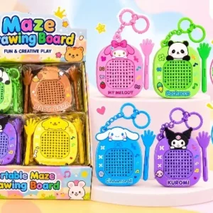 Colorful Portable Maze Toy Collection Magnetic Puzzle Game