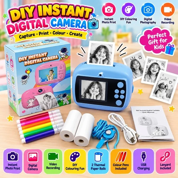 DIY Instant Camera Adventure Diy Instant Digital Camera